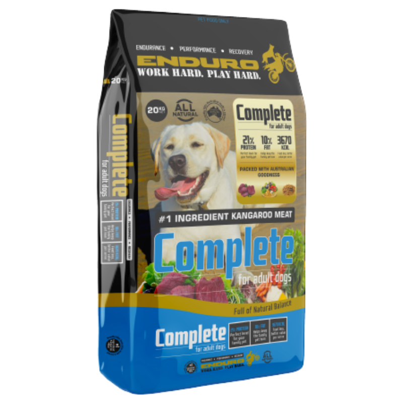 Enduro Compete 20kg Dog Food - Go Raw Pet Food NZ