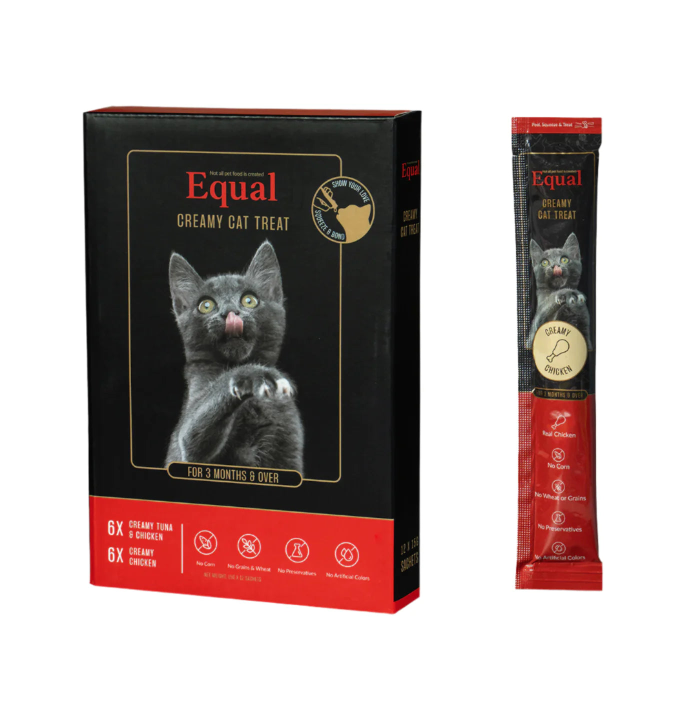 Go Raw Pet Products - Equal Creamy Cat Treat
