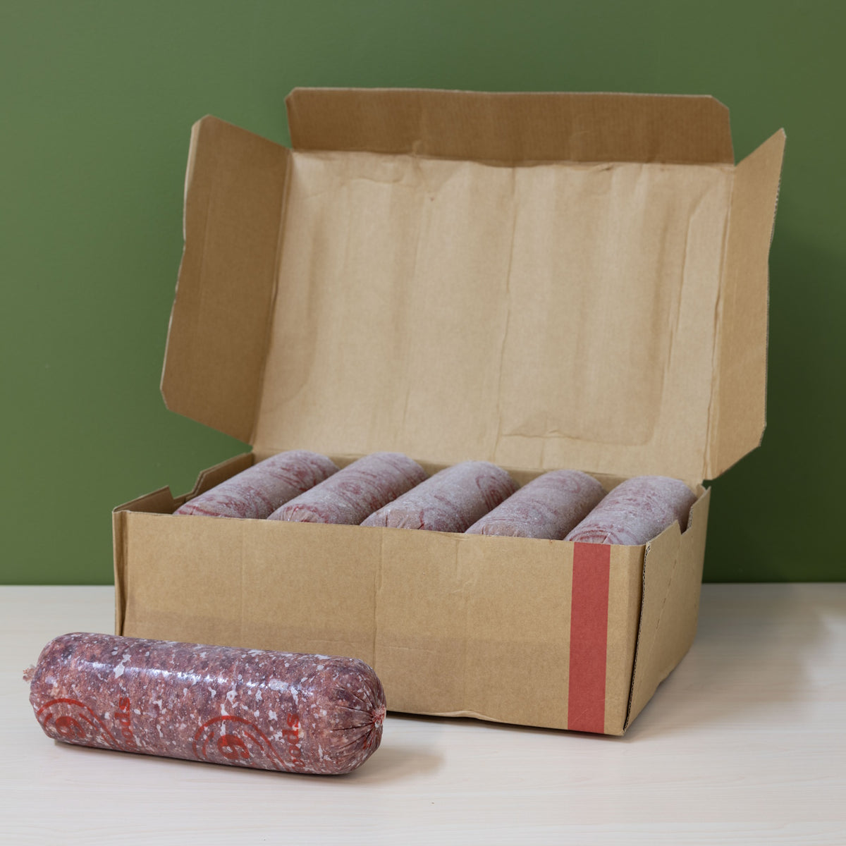 Beef, Cheek, Tongue & Heart Rolls 18kg (10x1.8kg)