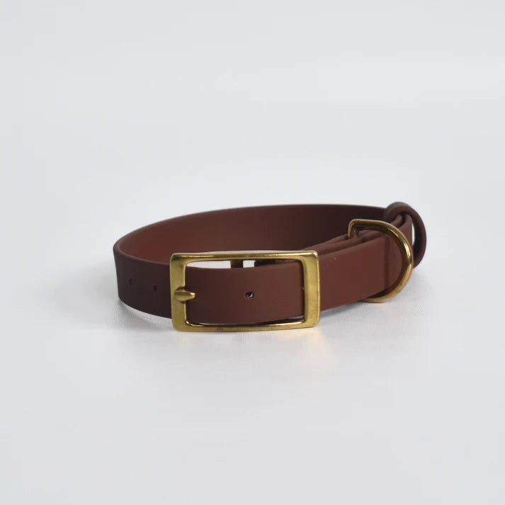 Dog Collar Pecan - Go Raw Pet Food NZ