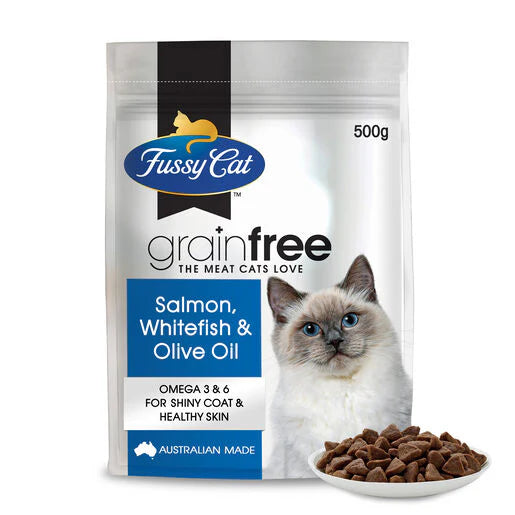 Go Raw Pet Products - Fussy Cat Salmon White Fish Olive Oil