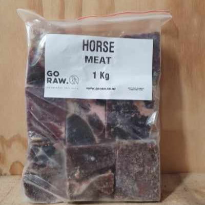 Go Raw Pet Products - Horse Meat 1kg
