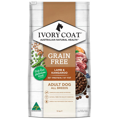 Ivory-Coat-Lamb-Kangaroo-13kg-Go-Raw-Pet-Food