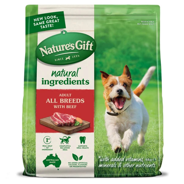 Natures Gift Beef 6kg