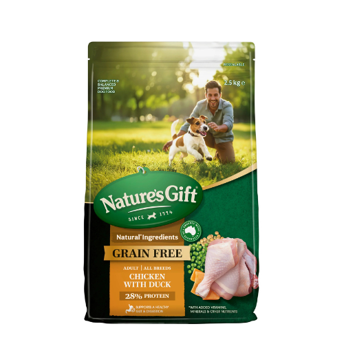 Natures Gift Chicken Duck 2.5kg - Go Raw Pet Food NZ