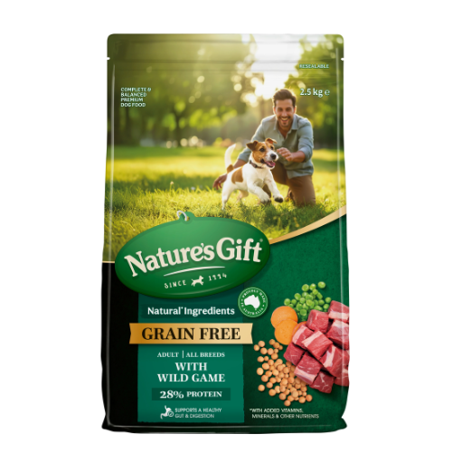 Natures Gift Wild Game 2.5kg - Go Raw Pet Food NZ