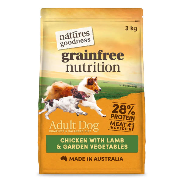 Go Raw Pet Products - Natures Goodness Chicken Lamb Vegetables 3kg