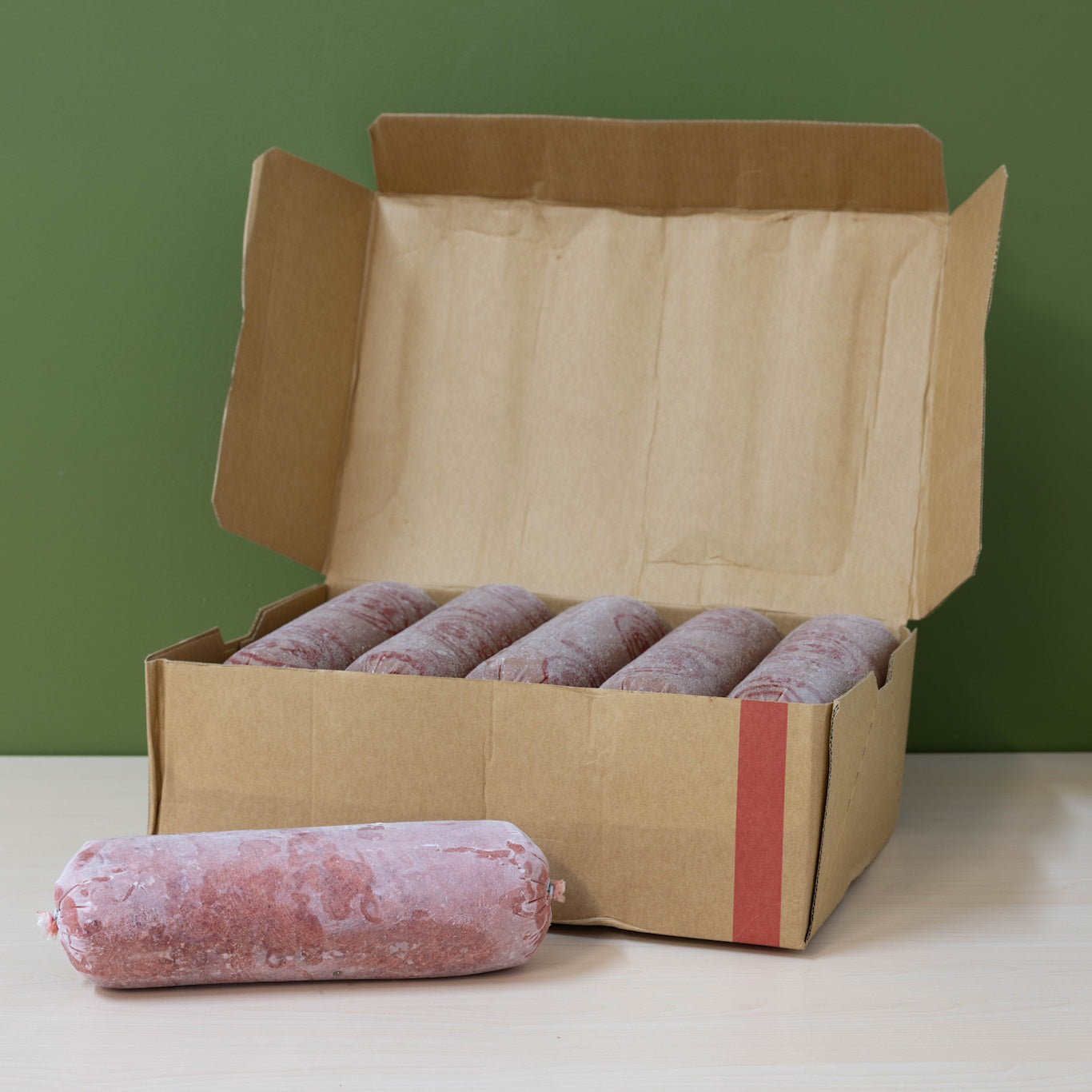 Possum & Chicken 1.8kg Rolls Bulk Box - Go Raw Pet Food NZ 