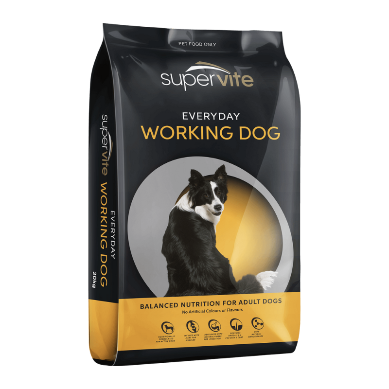 Supervite Working Dog 20kg - Go Raw Pet Food NZ