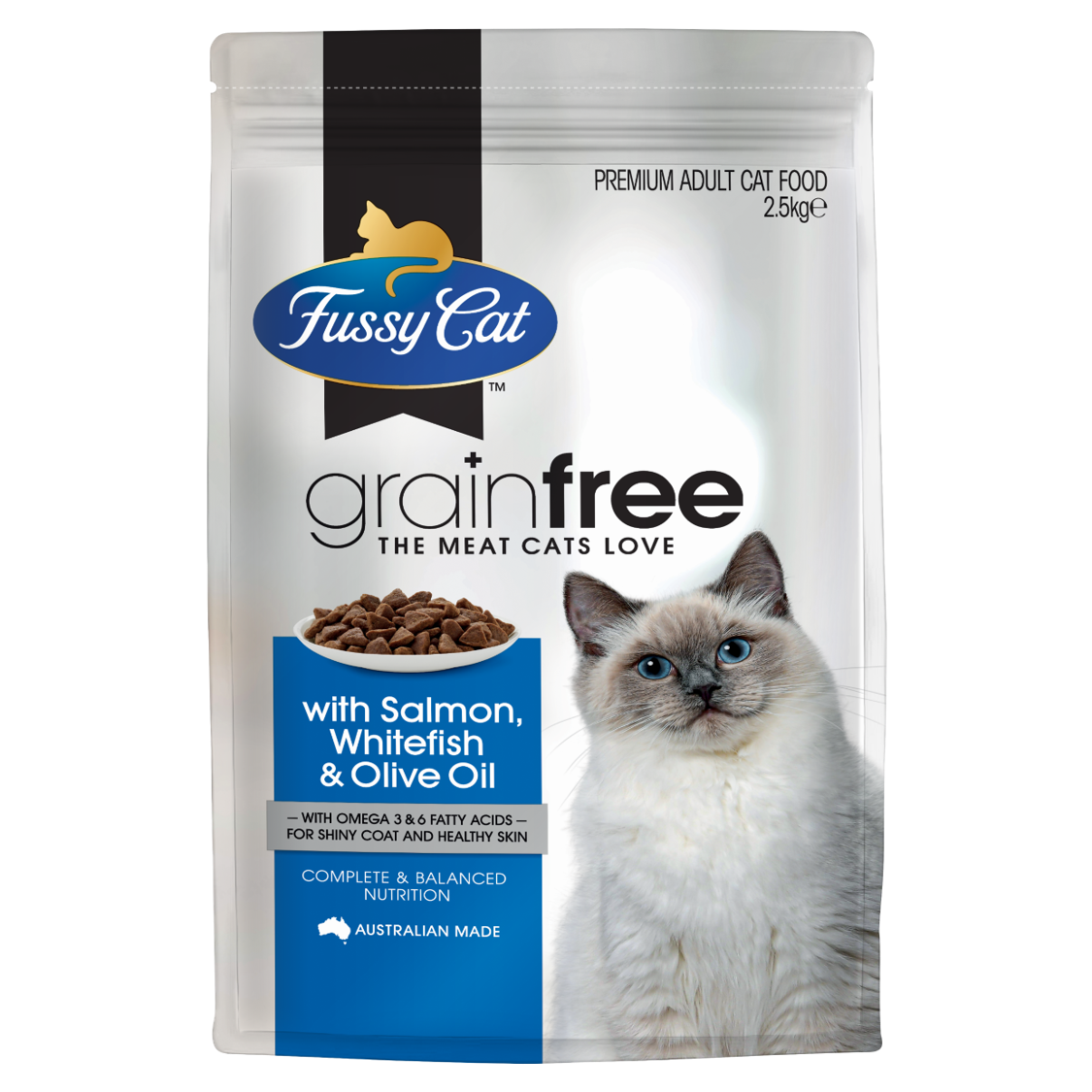 Go Raw Pet Products - Fussy Cat Salmon & White Fish