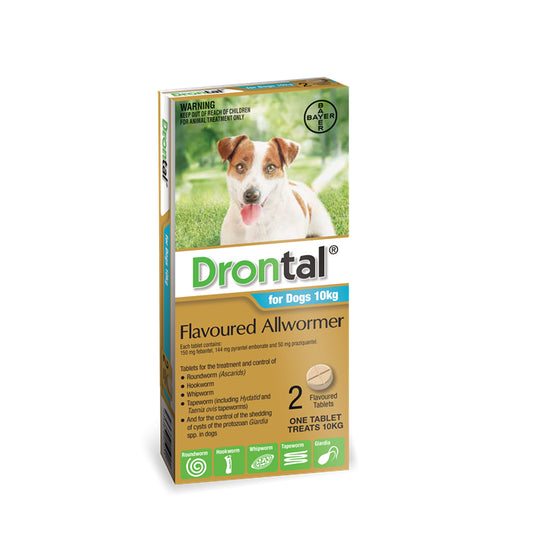 Go Raw Pet Products - Drontal All wormer Dog
