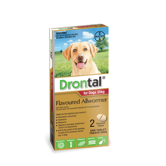 Go Raw Pet Products - Drontal All Wormer Dog