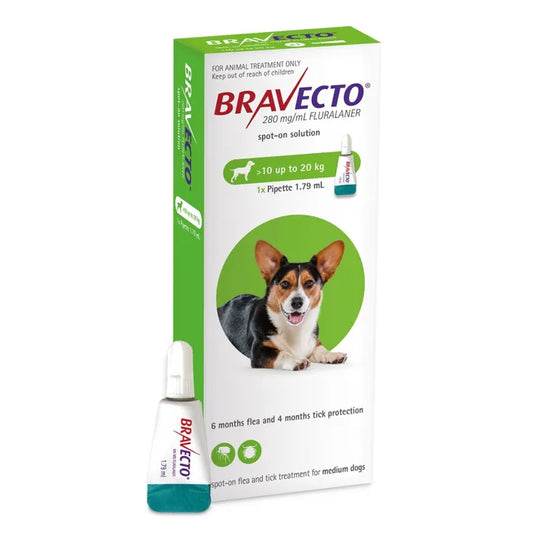 Go Raw Pet Products - Bravecto Spot On Medium Dog
