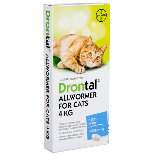 Go Raw Pet Products - Drontal All Wormer for cats